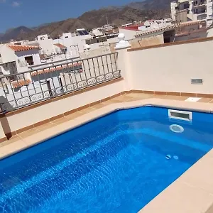 Atico Con Piscina Privada En El Corazon De Nerja! Holiday home Nerja